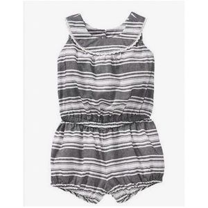 Old Navy Striped Sleeveless Romper